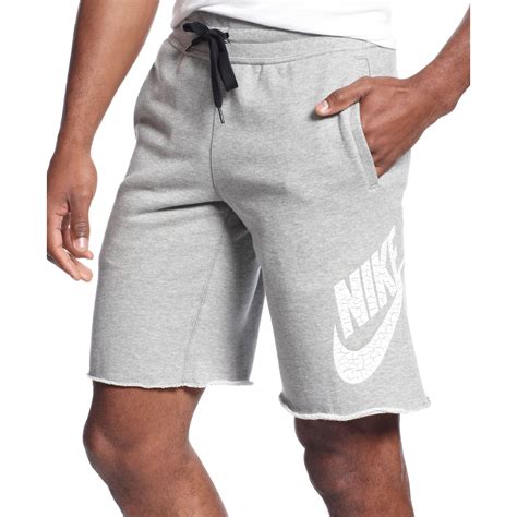 nike short grijs|Grey Nike Shorts .